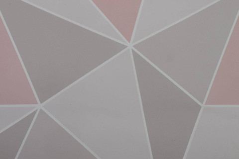 pink and grey triangle wallpaper