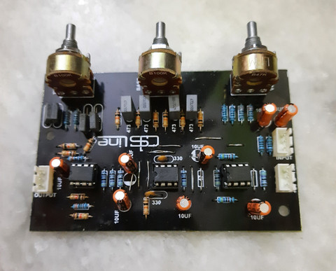 ai wok Ds Line Tripal ic 4558 High Quality Bass Treble Board