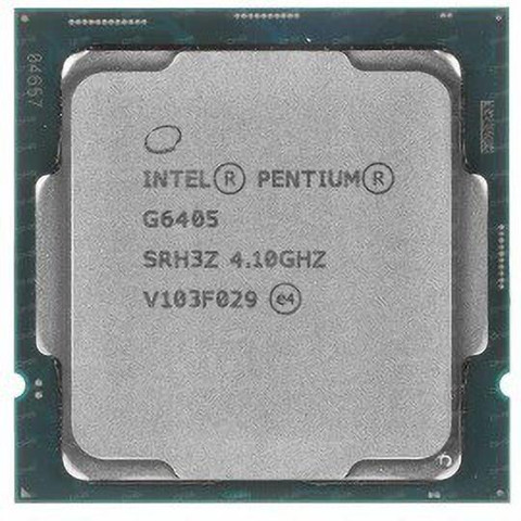 Intel G6405 Pentium Gold 10th Generation 4.1 GHz LGA 1200 Socket 2