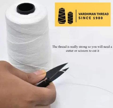 Vardhman Thread india Industrial White Sewing Thread (2000 Meter ...