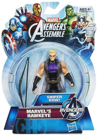 Hasbro Marvel Avengers Assemble Hawkeye Sniper Bow ACTION FIGURE