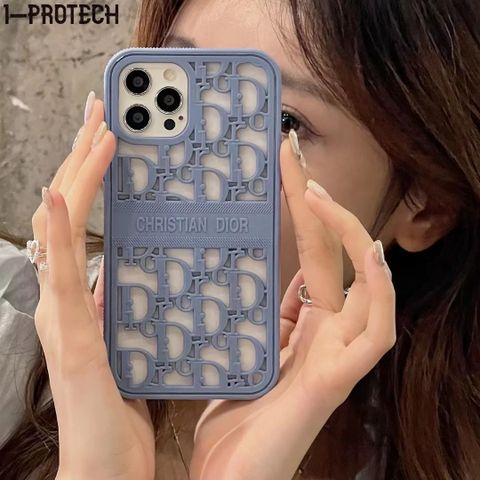 IPROTECH Back Cover for I PHONE 13 PRO MAX--CHRISTIAN DIOR SOFT