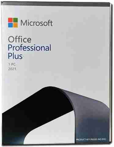 MICROSOFT OFFICE PROFESSIONAL PLUS 2021 BOX PACK(KEY CARD WITH USB 3.0 ...