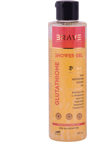 Brave Organic Sciences Glutathione Shower Gel: Buy Brave Organic Sciences Glutathione  Shower Gel at Low Price in India | Flipkart.com