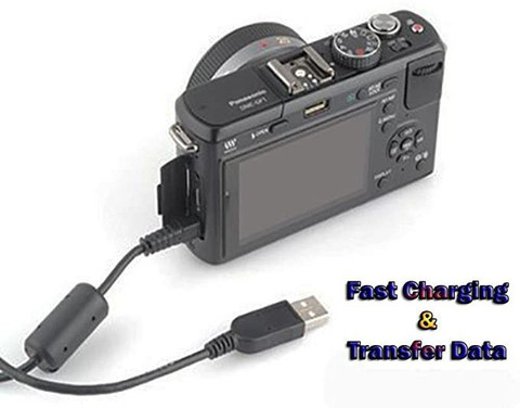 Vhbw USB-Datenkabel Für Nikon Kameras – 150 Cm, Typ A Auf 8-Pin, Kompatibel Mit CoolPix-Modellen
