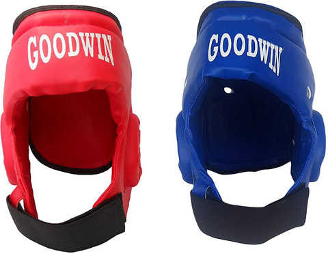 GOODWIN Kai Approved Karate Safety Kit (Red & Blue,Large) Boxing Kit ...