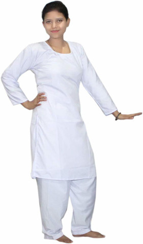 Chitrans WHITE SALWAR SUIT NURSE UNIFORM/DRESS SIZE LARGE-40 Pant, Shirt  Hospital Scrub Price in India - Buy Chitrans WHITE SALWAR SUIT NURSE UNIFORM /DRESS SIZE LARGE-40 Pant, Shirt Hospital Scrub online at Flipkart.com