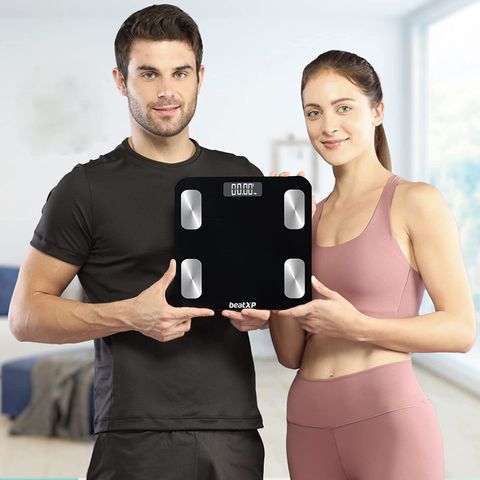 Wireless Weight Machine beatXP Smart Plus Weight Machine with 13 Body Parameters |Bluetooth App ...