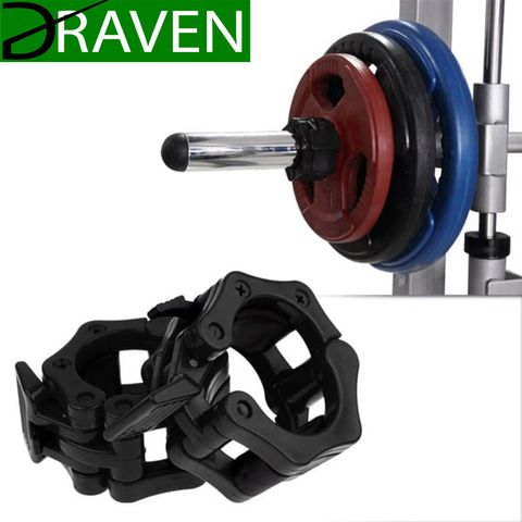 Powerlifter Rod Draven Olympic barbell Rod lock for Powerlifting, Weightlifting, Cross ...
