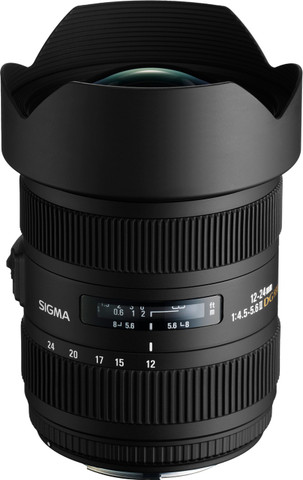 SIGMA 12 - 24 mm f/4.5 - 5.6 II DG HSM for Nikon Cameras Wide