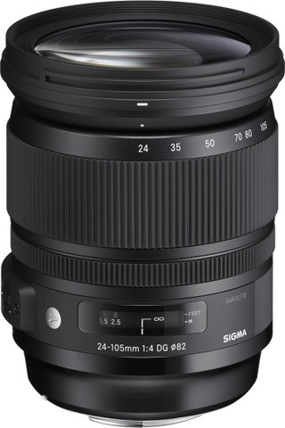 Sigma 24-105mm F4 DG OS HSM キャノンEF用　ART SIGMA 24 - 105 mm f/4 DG OS HSM Art for Canon Cameras Standard