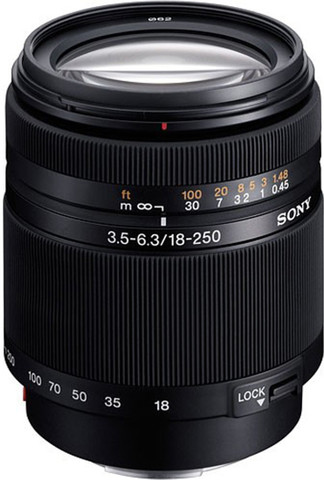 SONY DT 18 - 250 mm f/3.5-6.3 Wide-angle Zoom Lens - SONY
