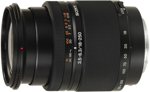 SONY DT 18 - 250 mm f/3.5-6.3 Wide-angle Zoom Lens - SONY