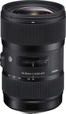 SIGMA 18 - 35 mm f/1.8 DC HSM Contemporary for Canon Cameras