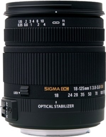 SIGMA 18 - 250 mm F3.5-6.3 DC Macro OS HSM for Canon Digital SLR