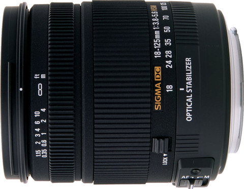 SIGMA 18 - 250 mm F3.5-6.3 DC Macro OS HSM for Canon Digital SLR
