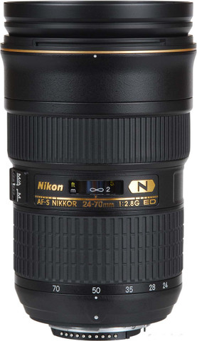 NIKON AF-S NIKKOR 24 - 70 mm f/2.8G ED Standard Zoom Lens