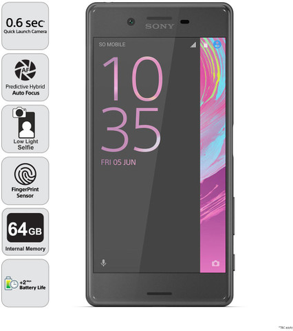 SONY Xperia X Dual Sim (64 GB Storage, 3 GB RAM) Online at Best
