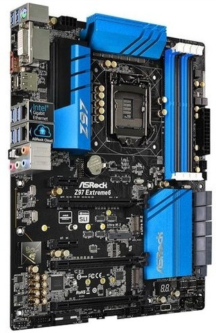 GLOBALIT ASRock Z97 Extreme6 LGA 1150Socket ATX Intel Z97 Chipset DDR3