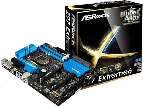 ASRock Z97 Extreme6 LGA 1150Socket ATX Intel Z97 Chipset DDR3