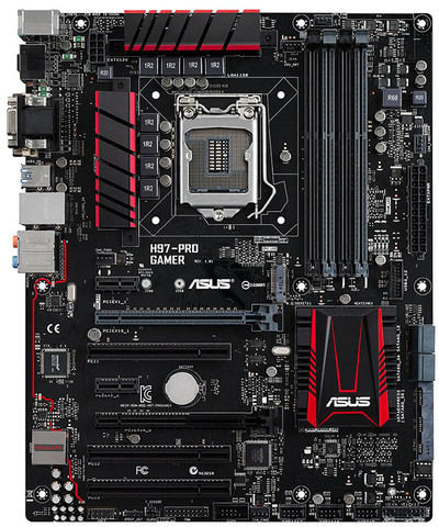 ASUS H97-PRO GAMER LGA 1150Socket ATX Intel H97 Chipset DDR3