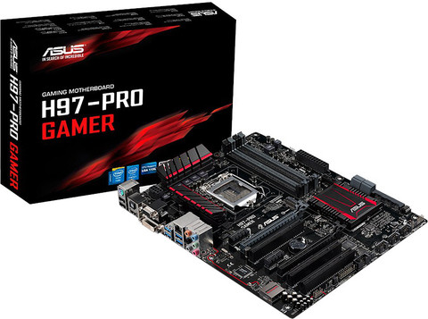 ASUS H97-PRO GAMER LGA 1150Socket ATX Intel H97 Chipset DDR3
