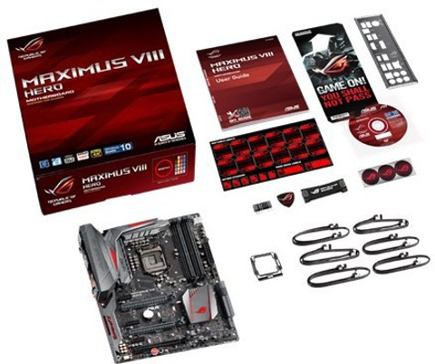 ASUS MAXIMUS-VIII-HERO LGA1151Socket ATX Intel Z170 Chipset DDR4