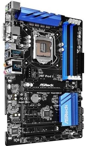 ASRock H97 Pro4 LGA 1150Socket ATX Intel H97 Chipset DDR3