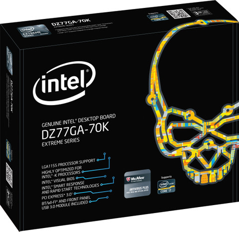 Intel DZ77GA-70K LGA 1155Socket ATX Intel Z77 Chipset DDR3