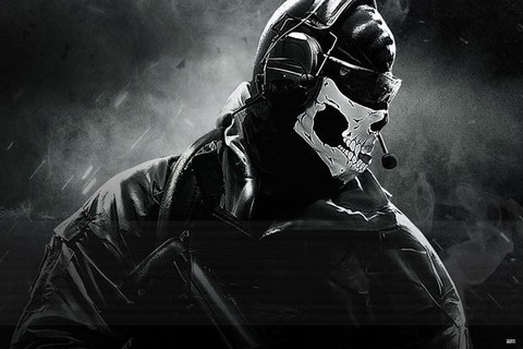 Call of Duty Ghost Logo Hintergrundbild