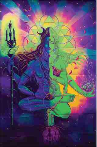 shiva-parvati-psychedelic-poster-paper-print-pop-art-posters-in-india