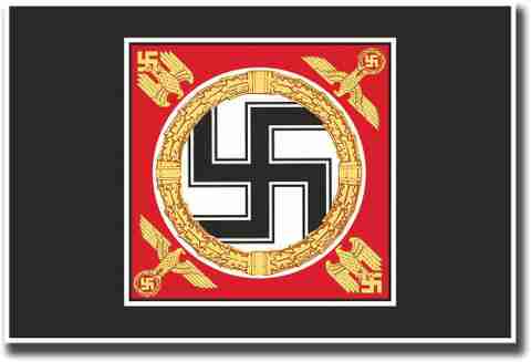 Nazi Cursor Nazi Symbol of Swastika Fine Art Print - Abstract posters in India ...