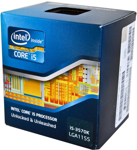 Intel Core i5 3570K 3.4 GHz Upto 3.8 GHz LGA 1155 Socket 4 Cores 4