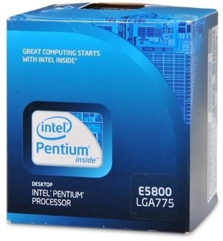 Intel Dual Core E5800 3.2 GHz LGA 775 Socket 2 Cores 2 Threads 2