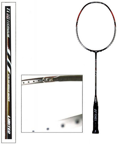 YONEX Ti-10 Titanium Mesh Limited Edition 2011 Black Strung