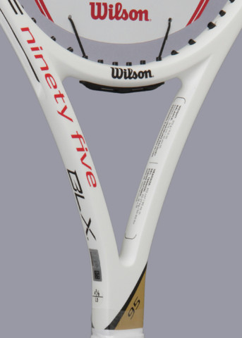 【プロラボ】PROSTAFFSIXONE 95 v13 WILSON BLX Six One Pro Staff 95 Red, White, Gold, Black Unstrung