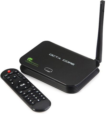 microware Octa Core Android TV Box Media Streaming Device