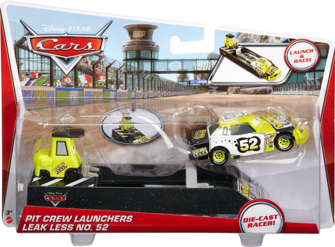 Pixar Cars Pit Crew Launchers Leak Less No. 52 - Pit Crew