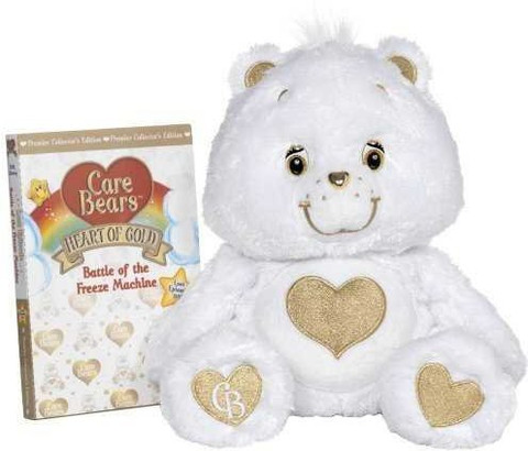 CARE BEARS White Heart Of Gold Care Bear Premier Collectors