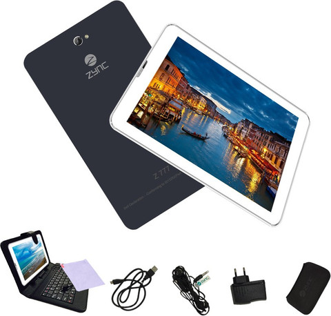 Zync Dual Z777 with Keyboard 512 MB RAM 4 GB ROM 7 inch with 3G