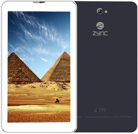 Zync Dual Z777 with Keyboard 512 MB RAM 4 GB ROM 7 inch with 3G