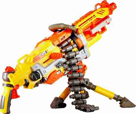 Hasbro Nerf N-Strike Vulcan EBF-25 Blaster Guns & Darts - Nerf N