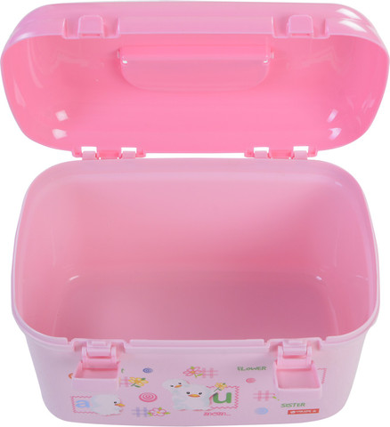 KIDZVILLA Baby VB18000 Pink Color Multi Purpose Vanity Box Price