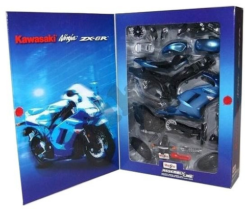 Maisto Kawasaki Ninja ZX-6R Bike Assembly Kit - Kawasaki Ninja ZX