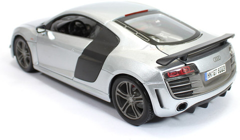 □ Maistoマイスト PREMIER EDITION 1/18 Audi R8 シルバー アウディ