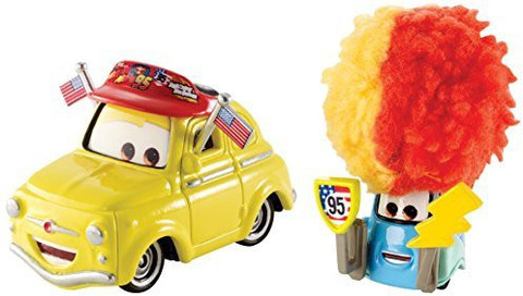 カーズ マテル 95 FANS LUIGI & GUIDO ミニカー ピクサー MATTEL disney/pixar cars 95 Fans Luigi & Guido Diecast
