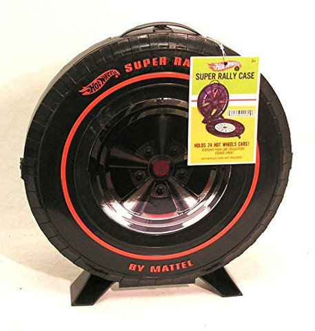 MATTEL Hot Wheels 24-Car Super Rally Carrying Case - Hot Wheels 24