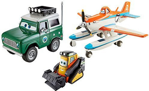 MATTEL Disney Planes: Fire And Rescue Die-Cast Toy (3-Pack