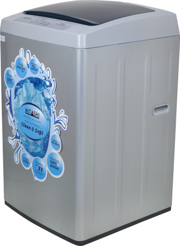 MITASHI 5.8 kg Fully Automatic Top Load Washing Machine Grey Price