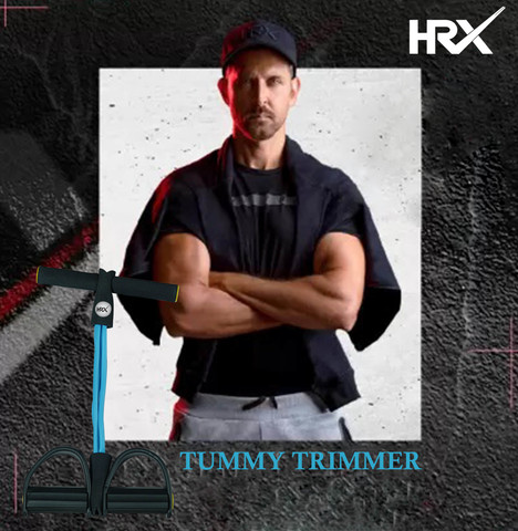 HRX 4Rope Tummy Trimmer Ab Exerciser for Men & Women Waist